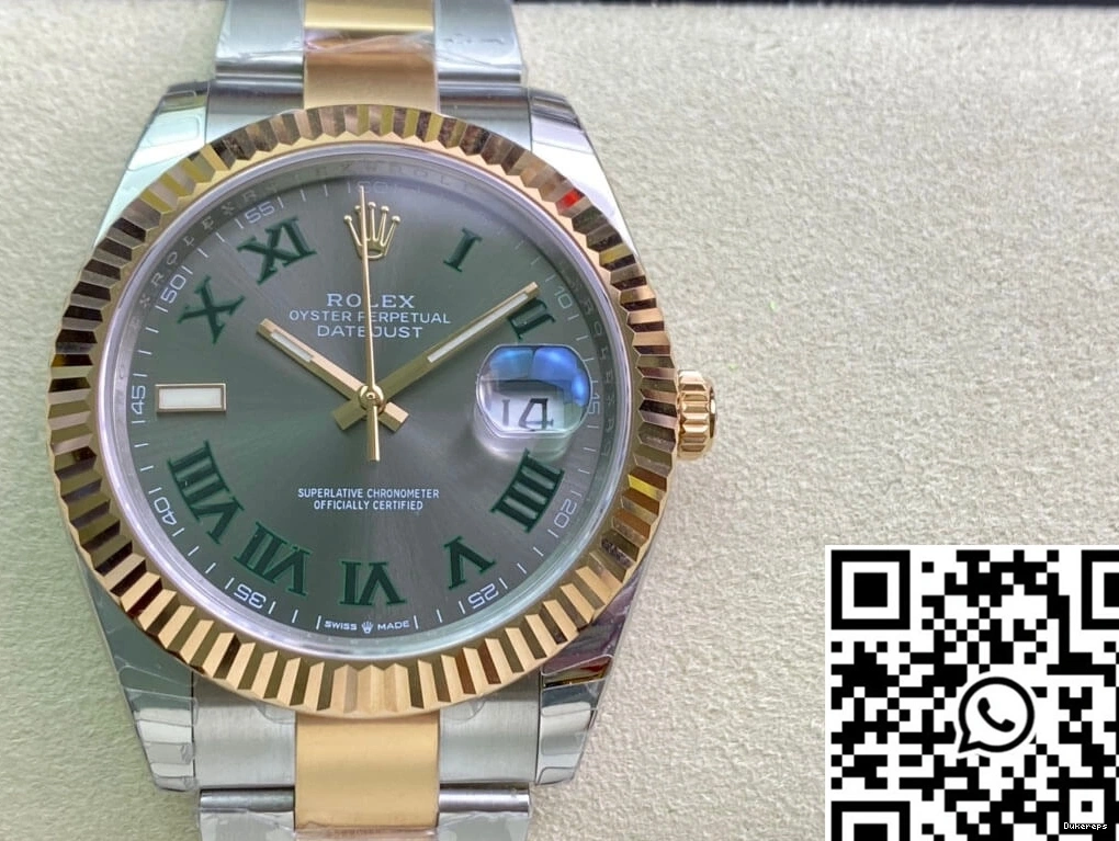Datejust Thermal EW M126333-0019 821 Factory Gold Yellow Rolex 0808
